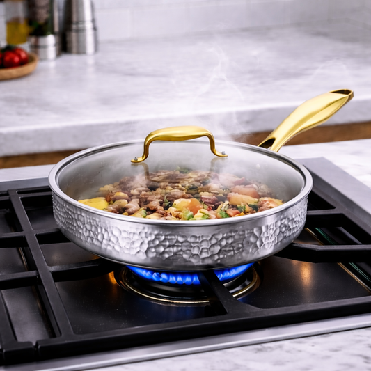 Poêle en inox "Chef's choice"