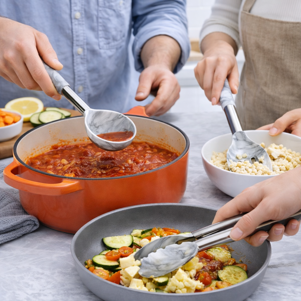 Ustensiles de cuisine "Natur’Feu"