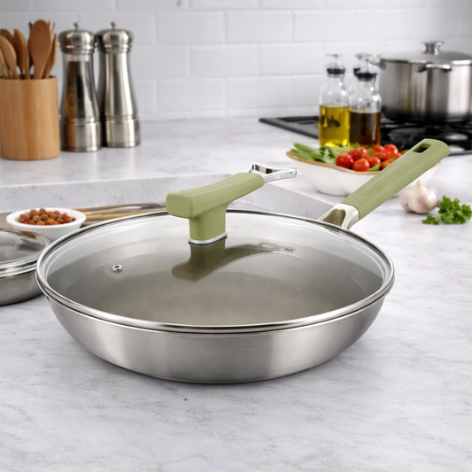 Poêle en inox "Edge"