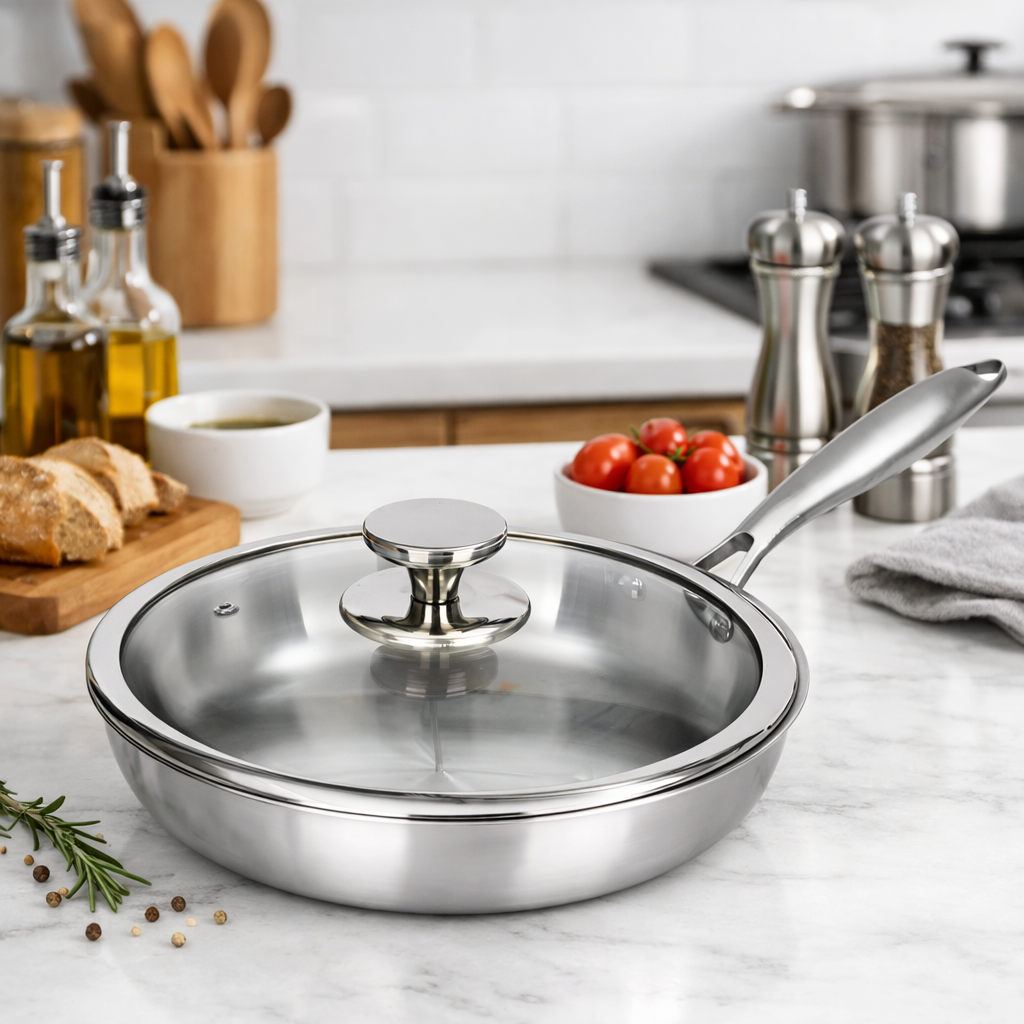 Poêle en inox "Axis"