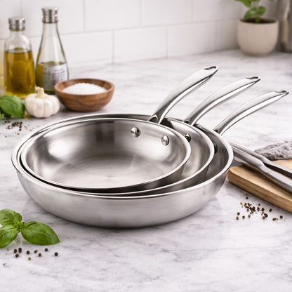 Poêle en inox "Essentia"