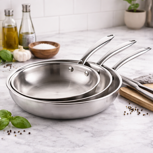 Poêle en inox "Essentia"